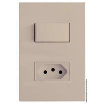 Kit Interruptor Paralelo + Tomada 10A 4X2 Brs12230-0Ar