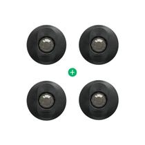 Kit Interruptor Sensor de Presença para Iluminação ESPI 360 Preto - 4 unidades