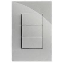 Kit Interruptor Triplo 2 Simples 1 Paralelo 4X2 Brg11068-1Pr Kit Interruptor Triplo 2 Simples 1 Paralelo 4X2 Brg11068-1Pr