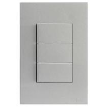 Kit Interruptor Triplo Paralelo 4X2 Brs12069-3Pr Kit Interruptor Triplo Paralelo 4X2 Brs12069-3Pr