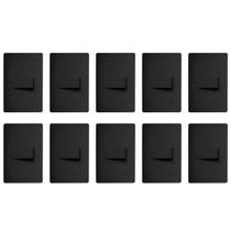 Kit Interruptores Paralelo Preto 4x2 16a/250v - Fame