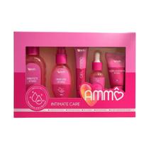 Kit Intimate Care Ammô Beauty Cuidados Íntimos Sabonete Sérum Gel Loção Hidratante Perfume Kit Intimate Care Ammô Beauty Cuidados Íntimos Sabonete Sérum Gel Loção Hidratante Perfume