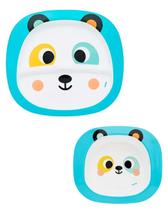 Kit Introdução Alimentar Buba Prato + Bowl Panda