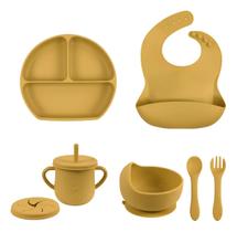 Kit Introdução Alimentar De Silicone Para Bebê