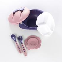 Kit introdução alimentar refeição bebe 4 pcs baby style
