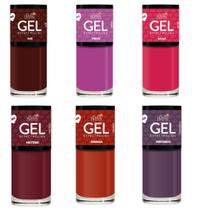 Kit Inverno 06 Esmalte (838 839 844 809 813 801cores) Efeito Gel Bella Brazil Kit Inverno 06 Esmalte (838 839 844 809 813 801cores) Efeito Gel Bella Brazil