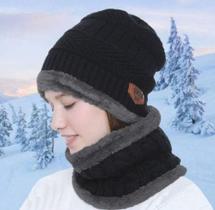 Kit Inverno ( 1 Gola + 1 Touca ) Térmica Frio Neve