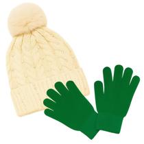 Kit Inverno Feminino Touca Térmica e Luvas Touchscreen - Estilo, Conforto e Funcionalidade