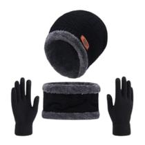 Kit Inverno Touca de Frio + Gola Forrada+ Luva Unissex