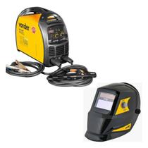 Kit Inversor para Solda com Eletrodo e TIG RIV 250 com Máscara para Solda MEV 0913 Plus Kit Inversor para Solda com Eletrodo e TIG RIV 250 com Máscara para Solda MEV 0913 Plus