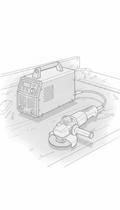 Kit Inversora de Solda 155A 127V + Esmerilhadeira 720W Kit Inversora de Solda 155A 127V + Esmerilhadeira 720W