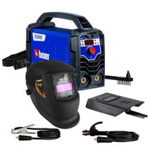 Kit Inversora de solda 200A FLAMA 201 BV + Máscara de solda automática - Boxer