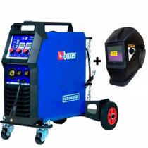 Kit Inversora de solda Multiprocesso 300A Hardmig 325 Flex + Máscara de solda automática - Boxer Kit Inversora de solda Multiprocesso 300A Hardmig 325 Flex + Máscara de solda automática - Boxer