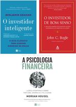 Kit Investidor Inteligente Psicologia Financeira Investidor de Bom Senso