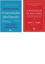 Kit Investidor Inteligente Psicologia Financeira Investidor de Bom Senso - HarperCollins