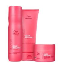Kit Invigo Brilliance Shampoo, Condicionador e Máscara