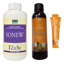 Kit Ionew Anew 240 cáps + Floranew Garrafa 630g + 5 Sachês Floranew