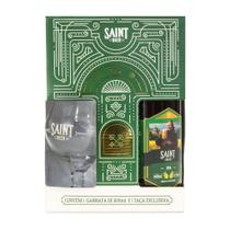 Kit Ipa Saint Bier 600Ml - Uma Garrafa + Um Copo