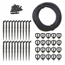 Kit Irrigação 20Und MicroAspersor Mf2 Completo 86 LPH Eficiente e Prático