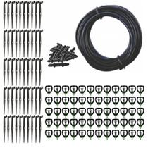 Kit Irrigação 50Und MicroAspersor Mf2 Completo 86 LPH Eficiente e Prático