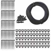 Kit Irrigação Micro Aspersão Completo 100 Lph -50 Und Kit Irrigação Micro Aspersão Completo 100 Lph -50 Und