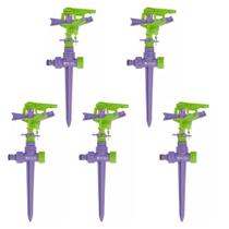 Kit Irrigador Aspersor 3 Jatos 654098 5 Unidades PALISAD Kit Irrigador Aspersor 3 Jatos 654098 5 Unidades PALISAD
