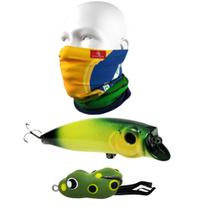 Kit Isca Artificial Matadeira Buff P/ Pesca Traira Tucunare Kit Isca Artificial Matadeira Buff P/ Pesca Traira Tucunare
