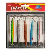 Kit Isca Colher Charge Lures C/5und 21g - Maruri Kit Isca Colher Charge Lures C/5und 21g - Maruri