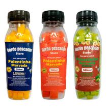 Kit Isca Polentinha Marvada Caranguejo + Tradicional + Figo Kit Isca Polentinha Marvada Caranguejo + Tradicional + Figo