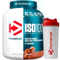 Kit Iso 100 Whey Protein hidrolisado - (2,3kg) + Coqueteleira Original - Dymatize