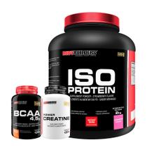 Kit Iso Protein 2kg + Power Creatina 100g + BCAA 100g Tangerina - Bodybuilders Kit Iso Protein 2kg + Power Creatina 100g + BCAA 100g Tangerina - Bodybuilders