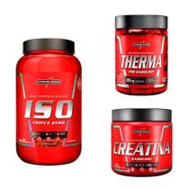 Kit Iso Whey 900g + Therma Pro 60 Cápsulas + Creatina 300g Kit Iso Whey 900g + Therma Pro 60 Cápsulas + Creatina 300g