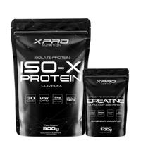 Kit Iso-X - 900g + Creatina Refil - 100g - Xpro Nutrition