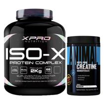 Kit Iso-X Protein Blend Complex 2k + Animal Creatine 500g