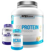 Kit Isoprotein Foods 2Kg+ Bcaa 100G Tan+ Creatine Foods 100G