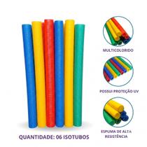 Kit Isotubo Espuma de Alta Resistência Protetor Pula Pula Kit Isotubo Espuma de Alta Resistência Protetor Pula Pula