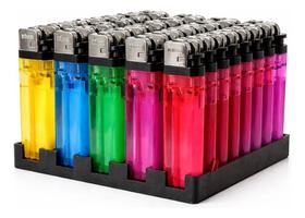 Kit Isqueiros Coloridos Transparentes Resistente para Revenda em Bares Restaurantes e (Sem Gás) Kit Isqueiros Coloridos Transparentes Resistente para Revenda em Bares Restaurantes e (Sem Gás)