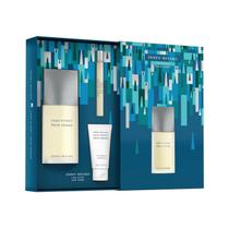 Kit issey miyake leau dissey pour homme edt 125ml + edt 10ml + shower gel 50ml
