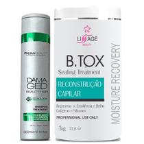 Kit Italian Beauty Botox Moisture Recovery Reconstrução