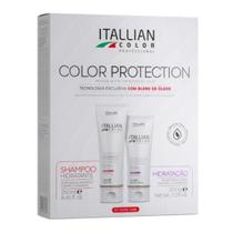 Kit Itallian Color Protection Shampoo 250ml e Hidratação 200g - Itallian HairTech