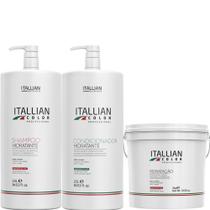 Kit Itallian Premium 3un Shampoo 2,5L +Cond.2,5L +Hidr.2kg Kit Itallian Premium 3un Shampoo 2,5L +Cond.2,5L +Hidr.2kg
