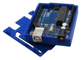 Kit Italy Com Placa Para Arduino Uno R3 Mega328p Atmega16u2 + Case Fabricada em Impressora 3d - caldeiraTECH