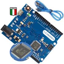 Kit Italy Para Arduino Leonardo R3 Rev3 Atmega32u4 + Cabo Usb - caldeiraTECH