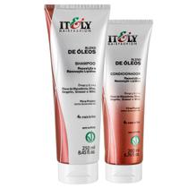 Kit Itely Tratamento Blend de Óleos Shampoo 250g e Condicionador 200ml Blend de Óleos