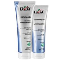 Kit Itely Tratamento Hidratação Shampoo Hidratação 250ml Condicionador 200ml