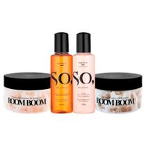 Kit ItSophie Pêssego Sabonete e Mousse + Boom Boom Esfoliante + Hidratante Kit ItSophie Pêssego Sabonete e Mousse + Boom Boom Esfoliante + Hidratante