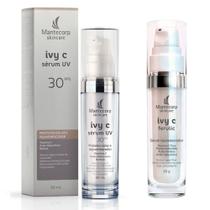 Kit Ivy C UV Serum Rejuvenescedor FPS 30 30ml e Ivy C Ferulic Sérum Rejuvenescedor 30g