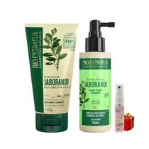 Kit Jaborandi 1 Finalizador 150ml 1 Tônico 100ml + Presente Lourre 15ml Kit Jaborandi 1 Finalizador 150ml 1 Tônico 100ml + Presente Lourre 15ml