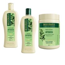 Kit Jaborandi Antiqueda Bio Extratus - Shampoo/Condicionador 500ml / Banho Creme 1Kg