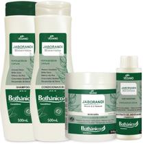 Kit Jaborandi Completo 500ml 4 Itens Bothanico Kit Jaborandi Completo 500ml 4 Itens Bothanico
